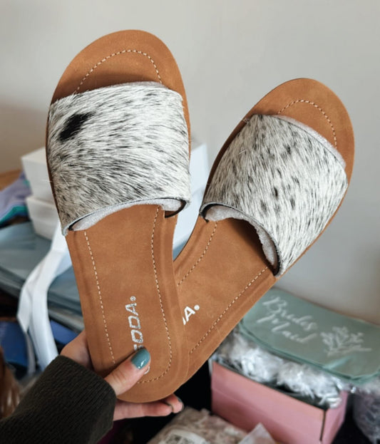 Genuine Cowhide Sandals - MADE TO ORDER